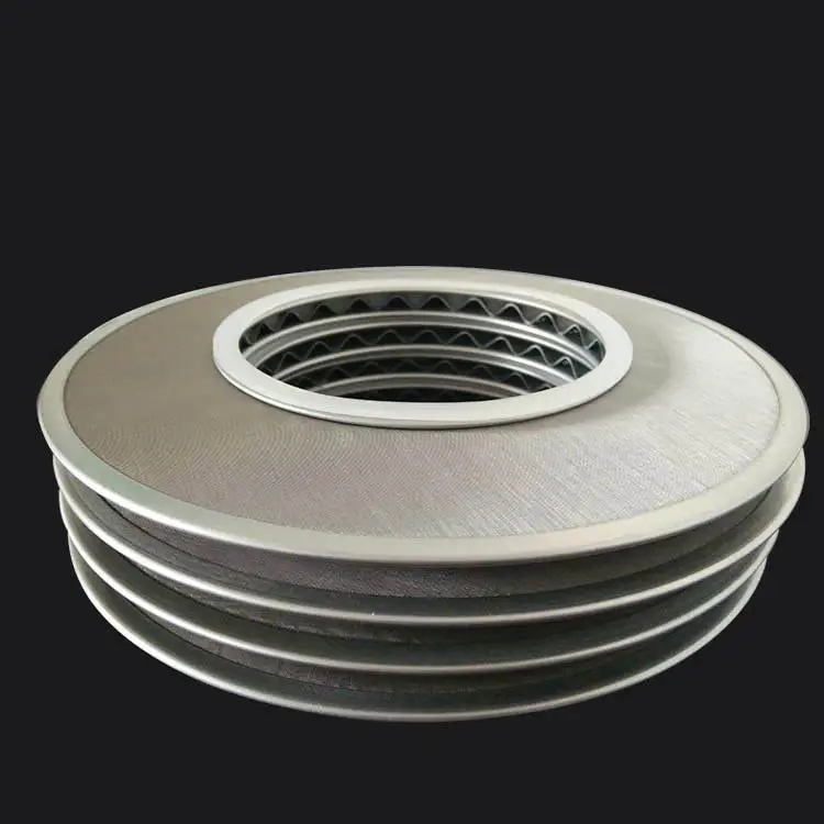 环形铝包边双层滤油器